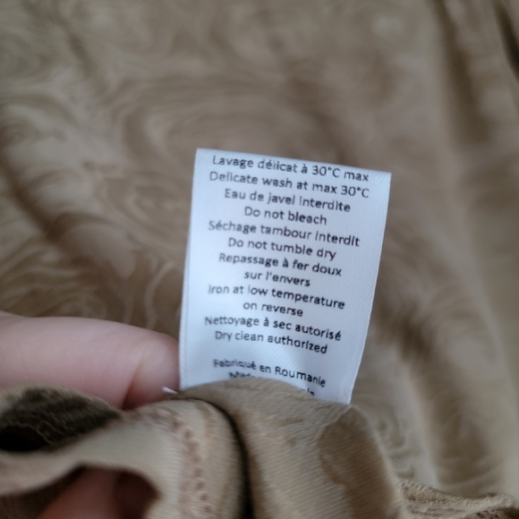 Rouje Aldo Top in Jacquard Sable size 42 NWT - Picture 7 of 10